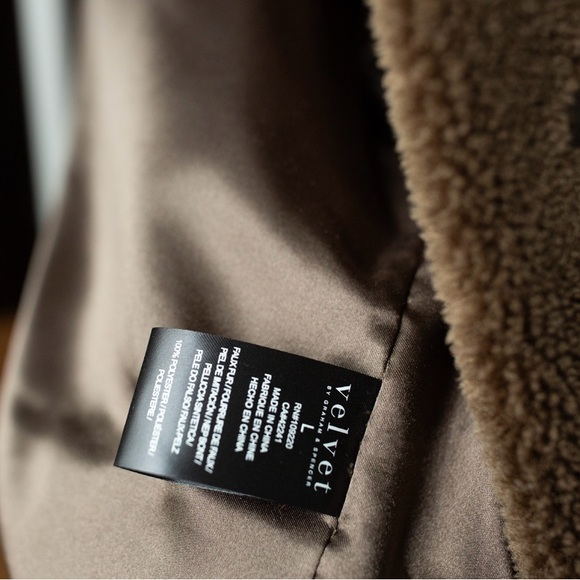 Teddy Bear coat by Velvet by Graham & Spencer - Picture 16 of 16